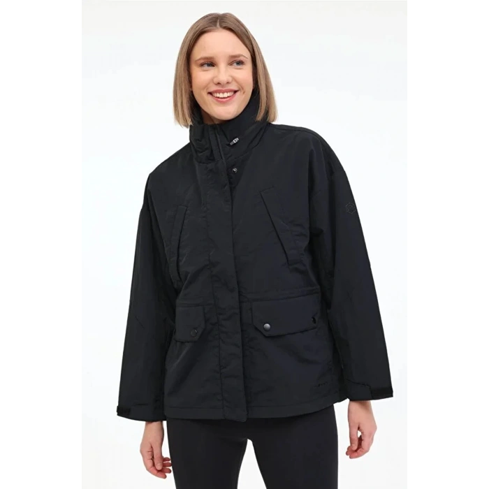 Lumlumberjack Eleta 64out25400 Kadin Mont - Siyah