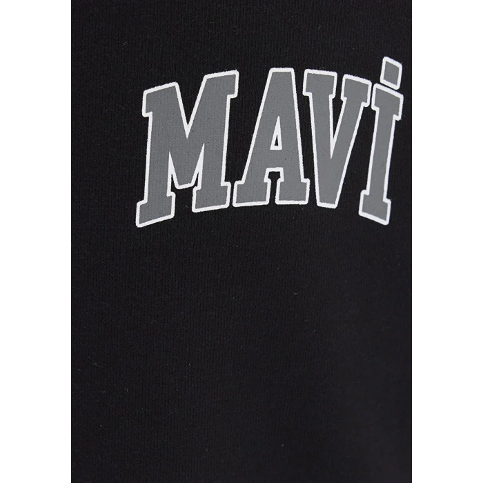 Mavi 0010207 Yazili Erkek Esofman Alti - Siyah