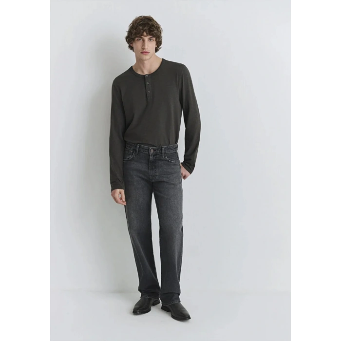 Mavi 0019166-a3352 Marlon 5 Cep Erkek Pantolon - Siyah