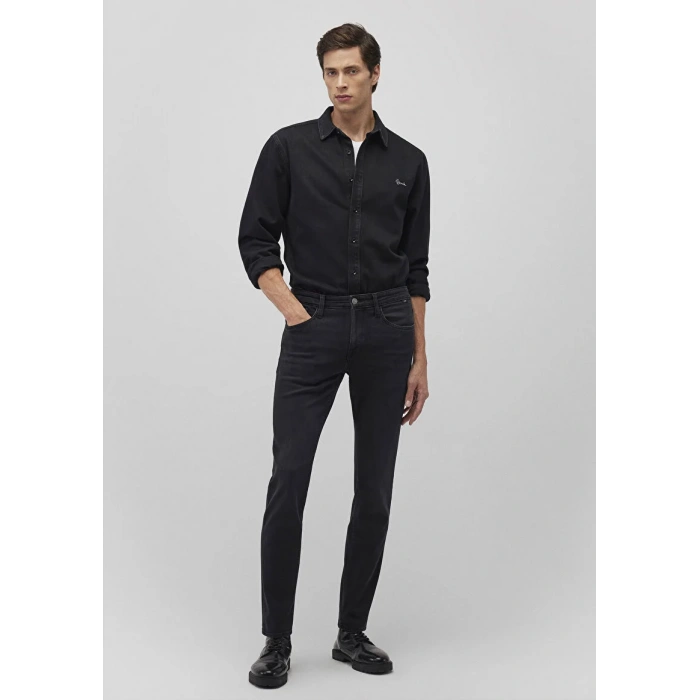 Mavi 0035187861 Marcus 5 Cep Erkek Pantolon - Siyah