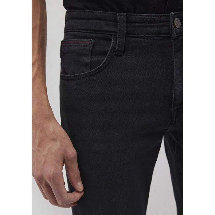 Mavi 0035187861 Marcus 5 Cep Erkek Pantolon - Siyah