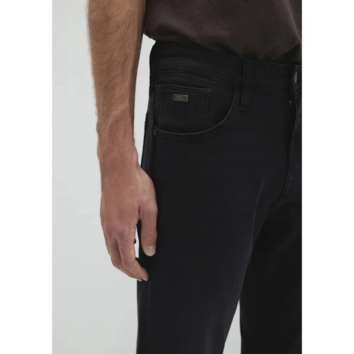 Mavi 0035187861 Marcus 5 Cep Erkek Pantolon - Siyah