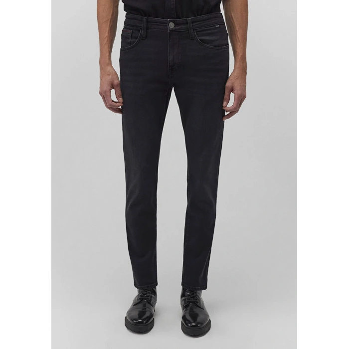 Mavi 0035187861 Marcus 5 Cep Erkek Pantolon - Siyah