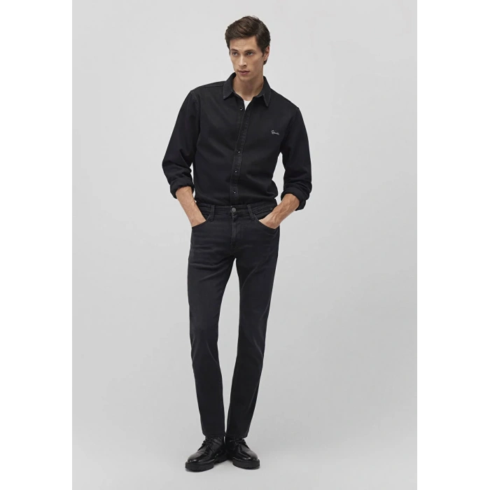 Mavi 0035187861 Marcus 5 Cep Erkek Pantolon - Siyah