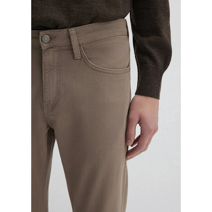 Mavi 0035189452 Marcus 5 Cep Erkek Pantolon - Toprak