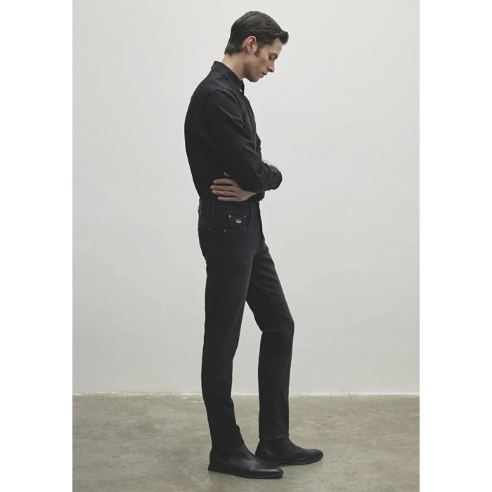 Mavi 0042286544 Jake 5 Cep Erkek Pantolon - Siyah