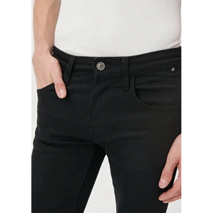 Mavi 0042485817 James 5 Cep Erkek Pantolon - Siyah