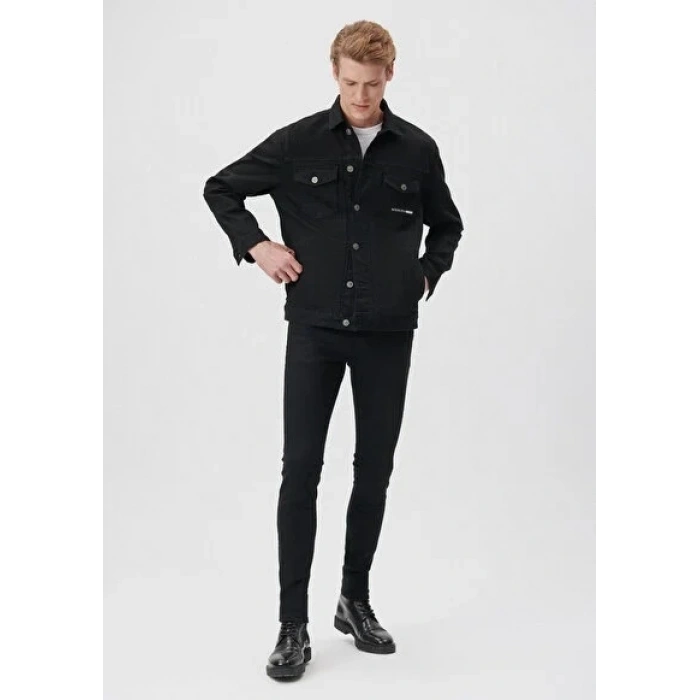 Mavi 0042485817 James 5 Cep Erkek Pantolon - Siyah