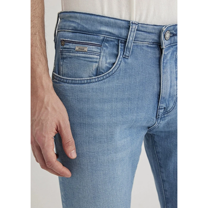Mavi 0042487837 James 5 Cep Erkek Pantolon - Mavi