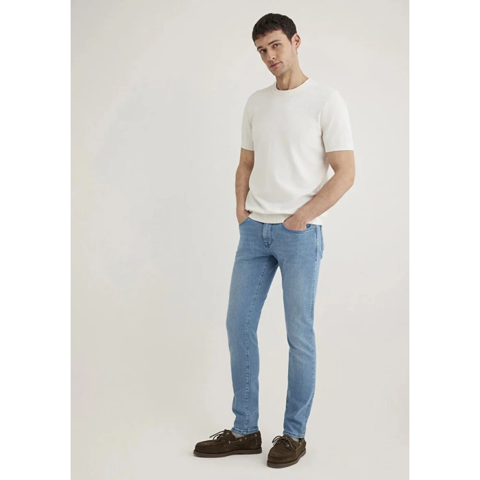 Mavi 0042487837 James 5 Cep Erkek Pantolon - Mavi