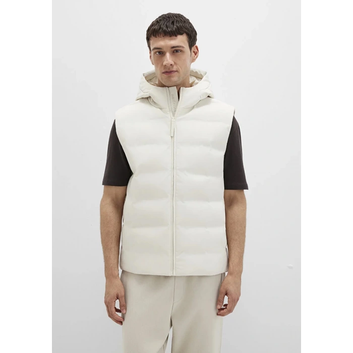 Mavi 0110619 Kapusonlu Kolsuz Erkek Yelek - Tas