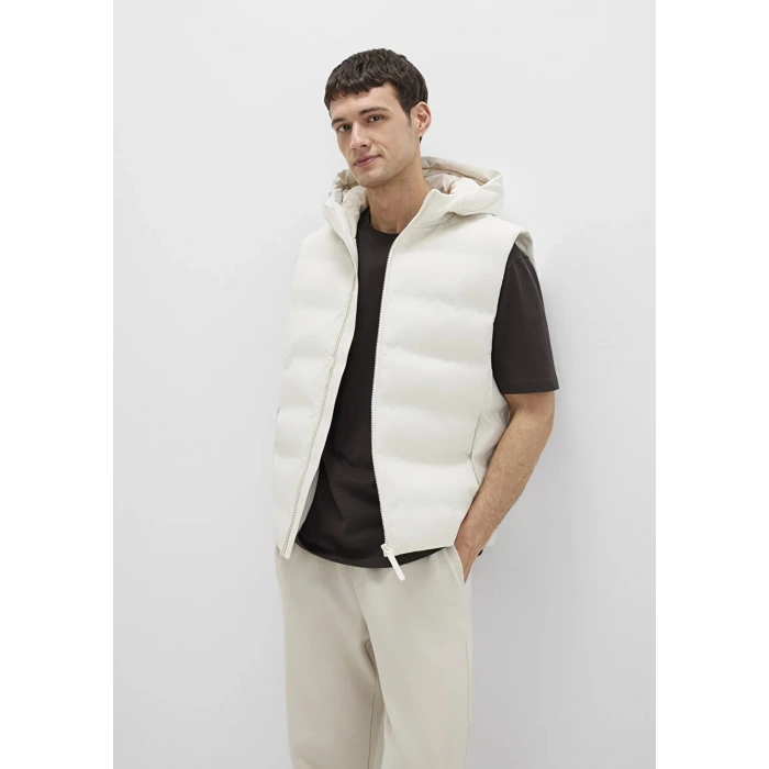 Mavi 0110619 Kapusonlu Kolsuz Erkek Yelek - Tas