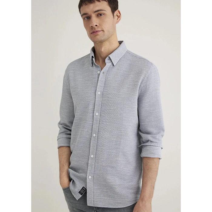 Mavi 020579 Erkek Gomlek - Gri
