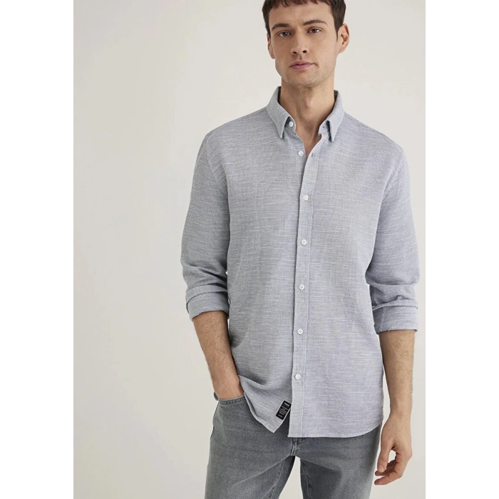 Mavi 020579 Erkek Gomlek - Gri