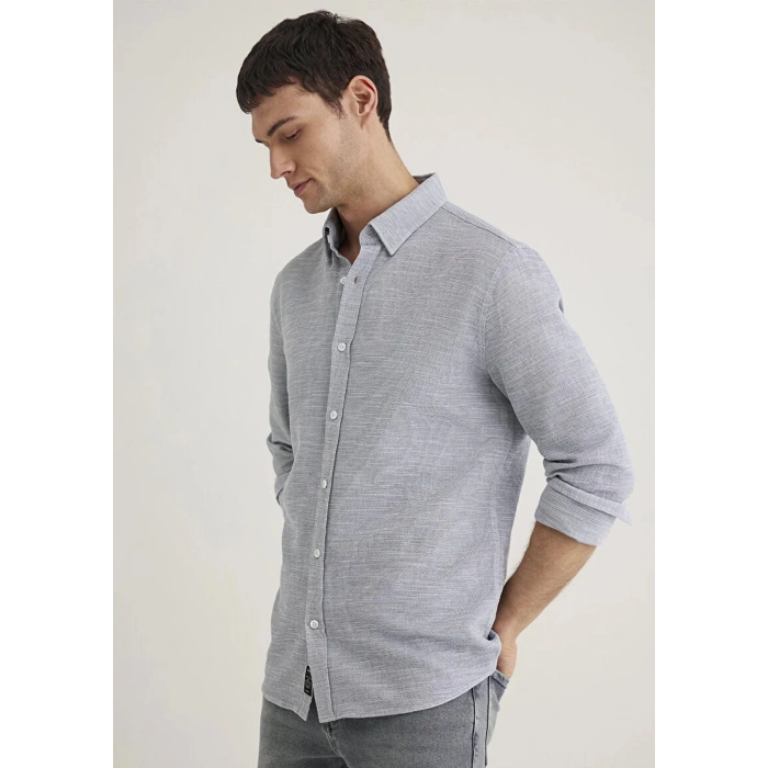 Mavi 020579 Erkek Gomlek - Gri