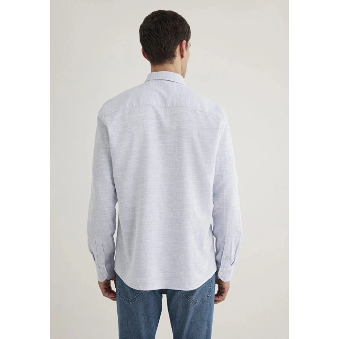 Mavi 0210053 Erkek Gomlek - Gri