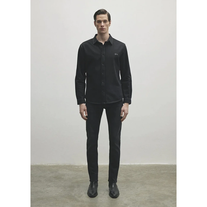 Mavi 0210496 Roy Erkek Kot Gomlek - Siyah