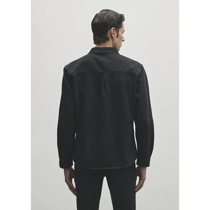 Mavi 0210496 Roy Erkek Kot Gomlek - Siyah