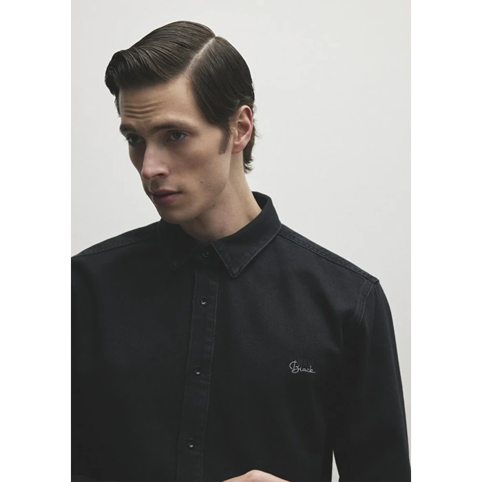 Mavi 0210496 Roy Erkek Kot Gomlek - Siyah