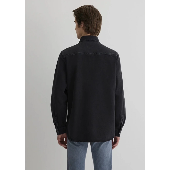 Mavi 0211065 Jayden Erkek Kot Gomlek - Antrasit