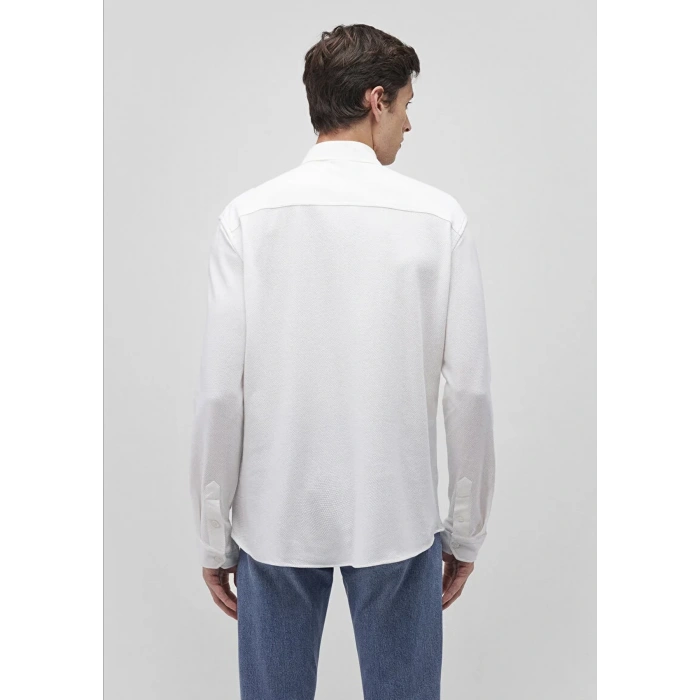 Mavi 0211107 Erkek Gomlek - Ekru