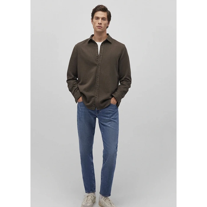 Mavi 0211247 Erkek Gomlek - Kahverengi