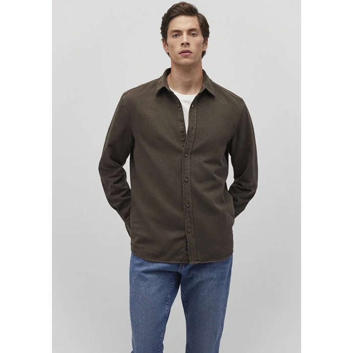 Mavi 0211247 Erkek Gomlek - Kahverengi