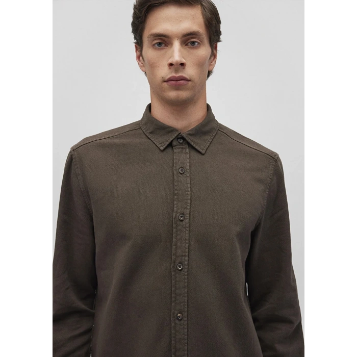 Mavi 0211247 Erkek Gomlek - Kahverengi