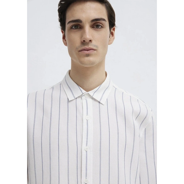 Mavi 0211384 Erkek Gomlek - Mavi Cizgili