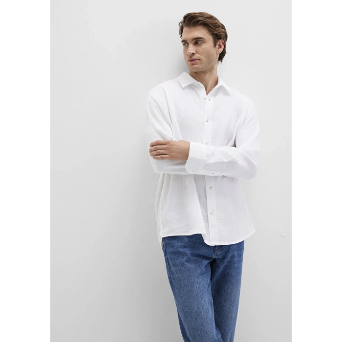 Mavi 0211518 Erkek Gomlek - Beyaz