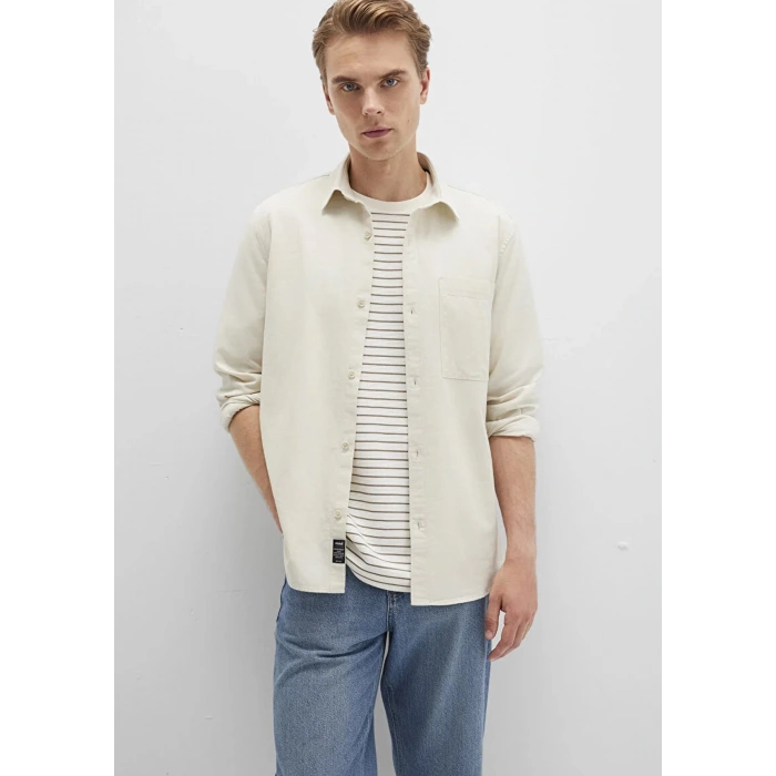 Mavi 0211658 Erkek Gomlek - Bej
