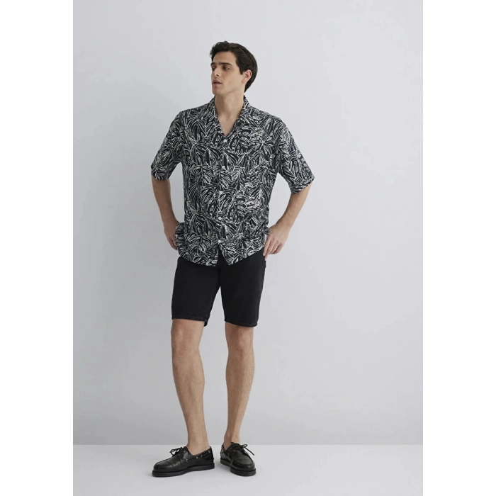 Mavi 0412607 Lucas Erkek Kot Sort - Siyah