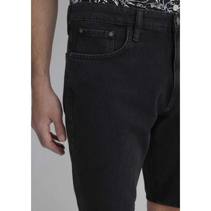 Mavi 0412607 Lucas Erkek Kot Sort - Siyah