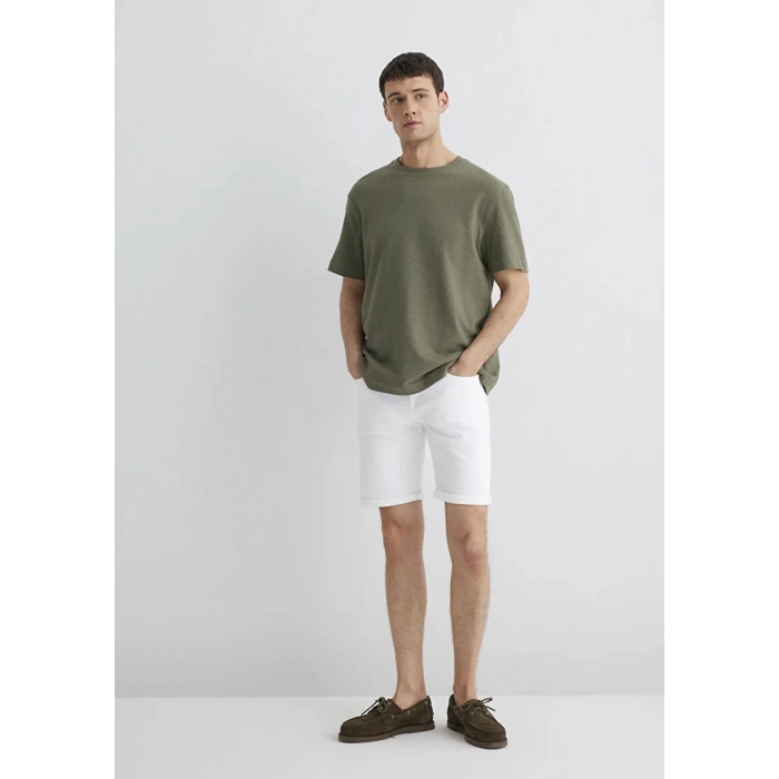 Mavi 0418423856 Brian Erkek Sort - Beyaz