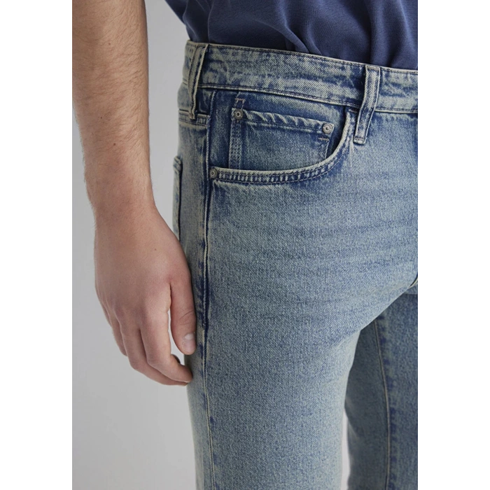 Mavi 0428489645 Tim 5 Cep Erkek Kot Sort. - Mavi