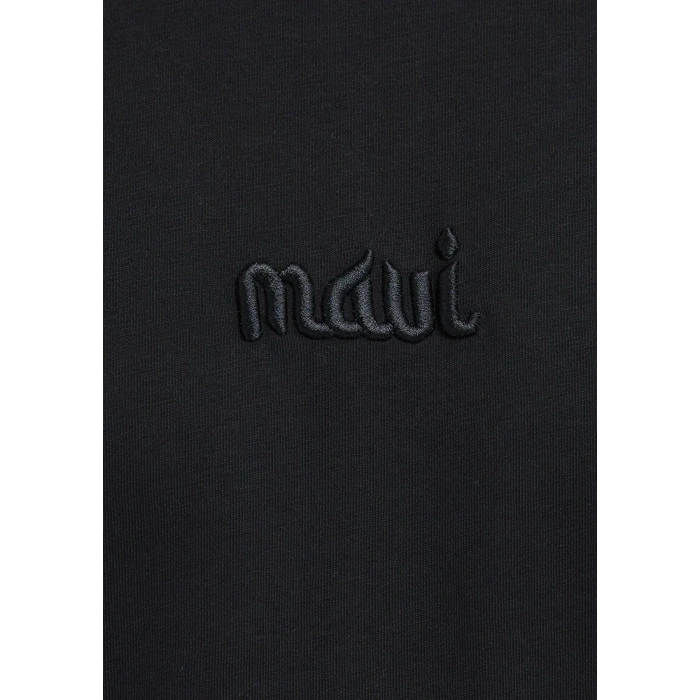 Mavi 0610100 0 Yaka Erkek Tshirt - Siyah