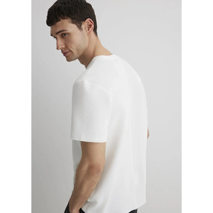 Mavi 0610277 Erkek Tshirt - Ekru