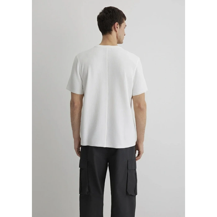 Mavi 0610277 Erkek Tshirt - Ekru