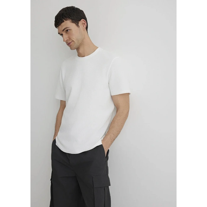 Mavi 0610277 Erkek Tshirt - Ekru