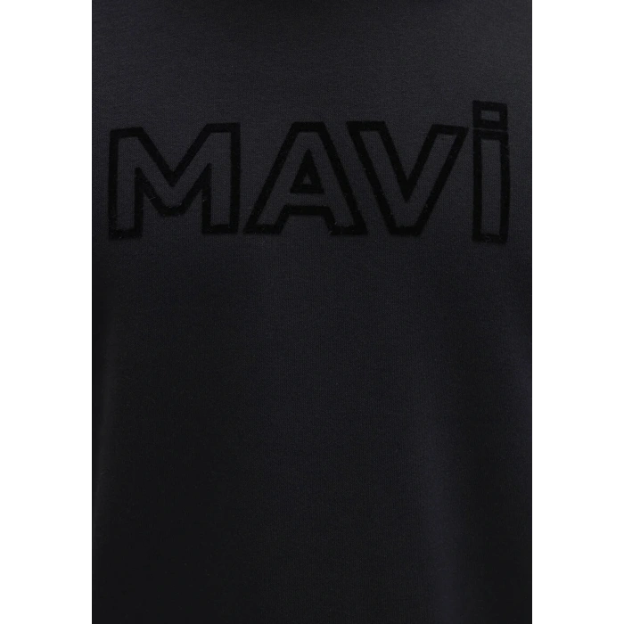 Mavi 0610941 Kapsonlu Erkek Sweat - Siyah