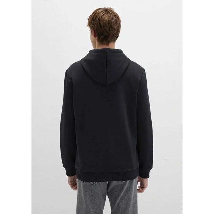 Mavi 0610941 Kapsonlu Erkek Sweat - Siyah