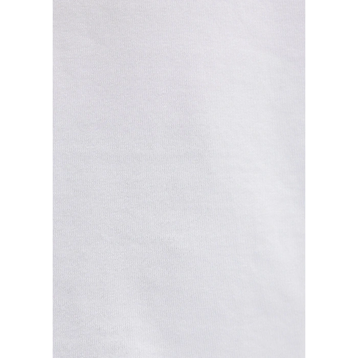 Mavi 0611596 0 Yaka Erkek Tshirt - Beyaz