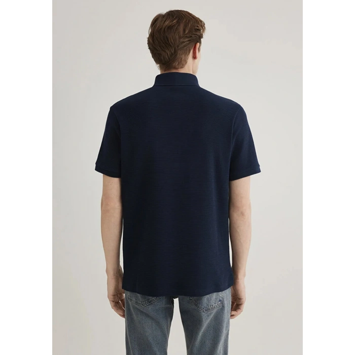 Mavi 0612521 Yakali Erkek Tshirt - Lacivert