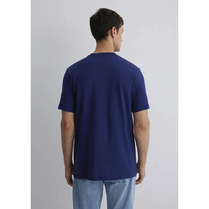 Mavi 0612587 0 Yaka Erkek Tshirt - Lacivert