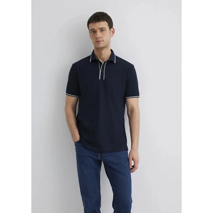 Mavi 0612648 Yakali Erkek Tshirt - Lacivert