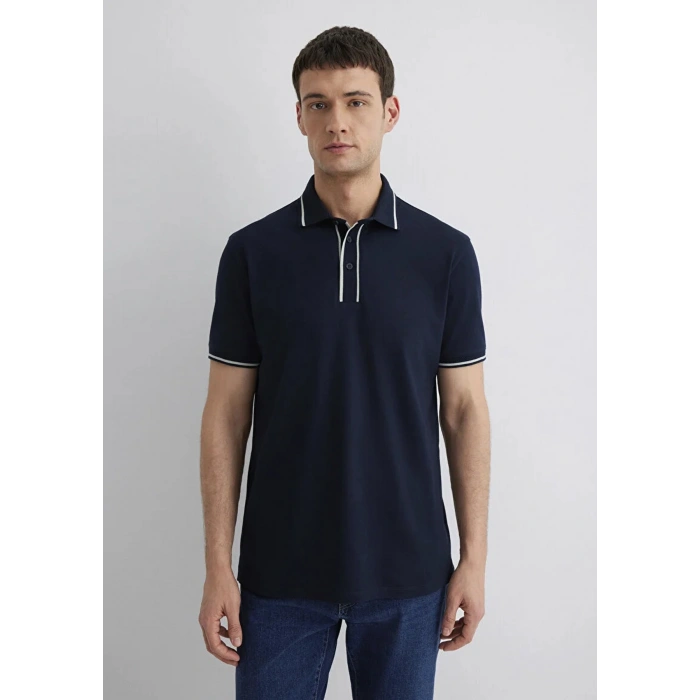 Mavi 0612648 Yakali Erkek Tshirt - Lacivert