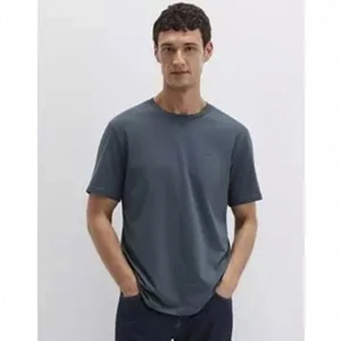 Mavi 0612819 0 Yaka Erkek Tshirt - Yesil