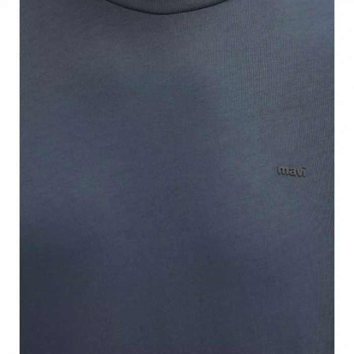 Mavi 0612819 0 Yaka Erkek Tshirt - Yesil