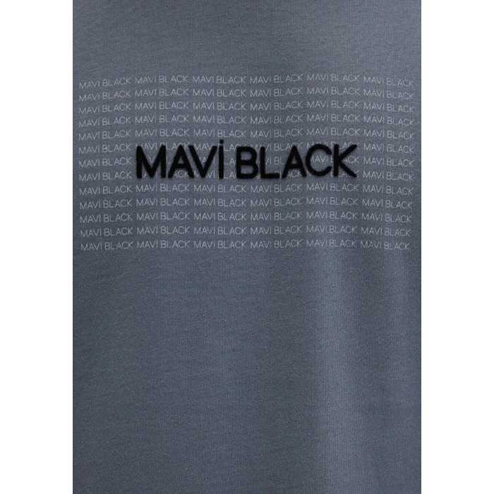 Mavi 0613042 0 Yaka Erkek Tshirt - Indigo