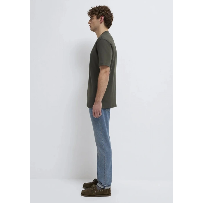 Mavi 0613102 0 Yaka Erkek Tshirt - Haki